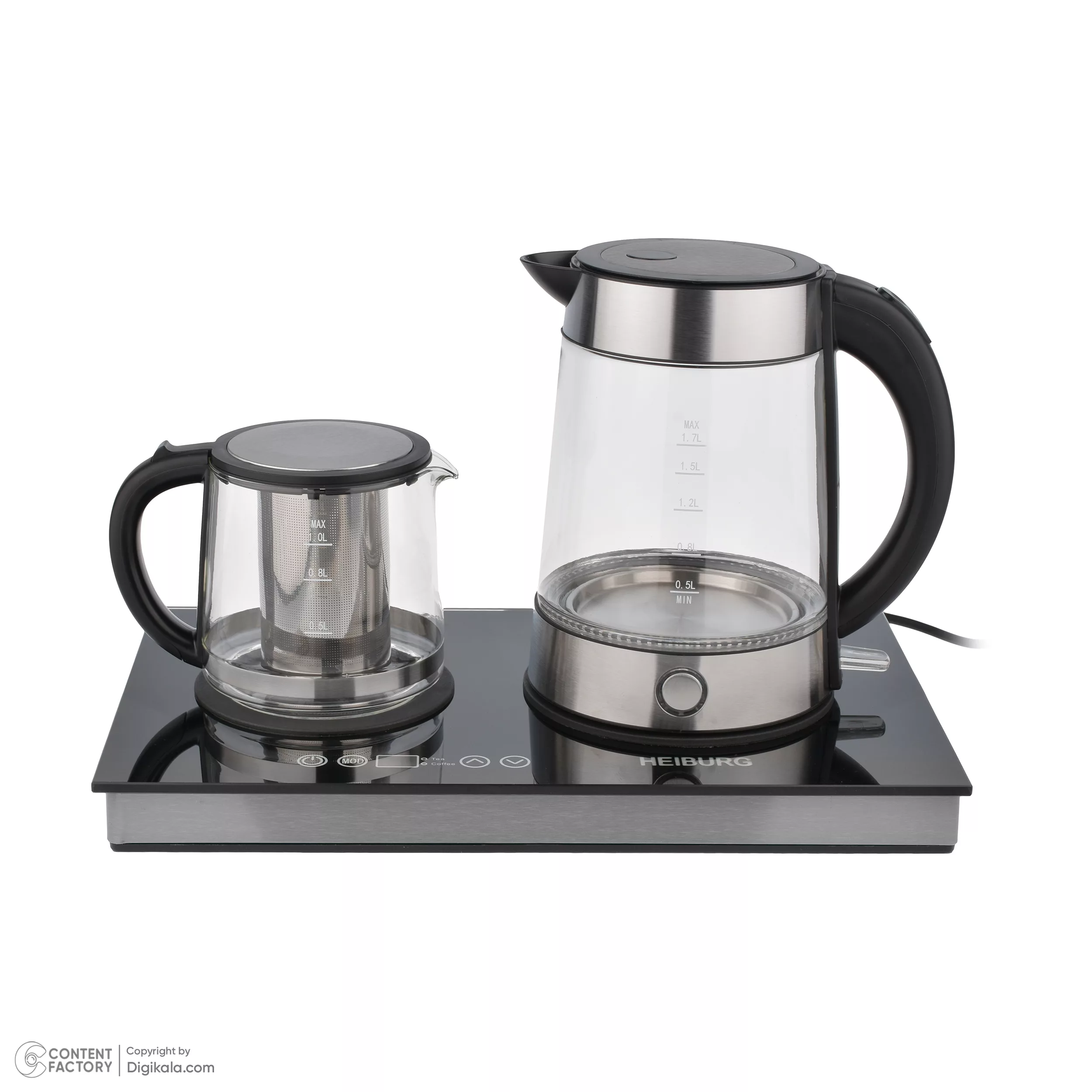 چای ساز کنار هم هایبورگ مدل TM-4016