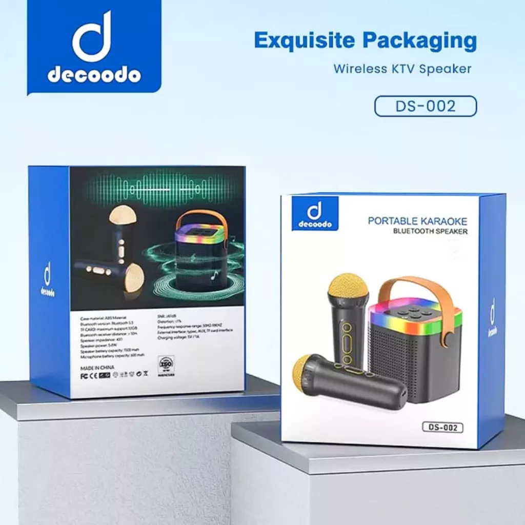 اسپیکر بلوتوثی قابل حمل دکودو مدل DS-002