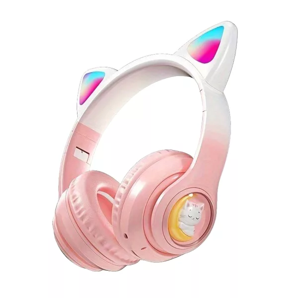 هدفون بی سیم طرح گربه ای مدل STN-28S