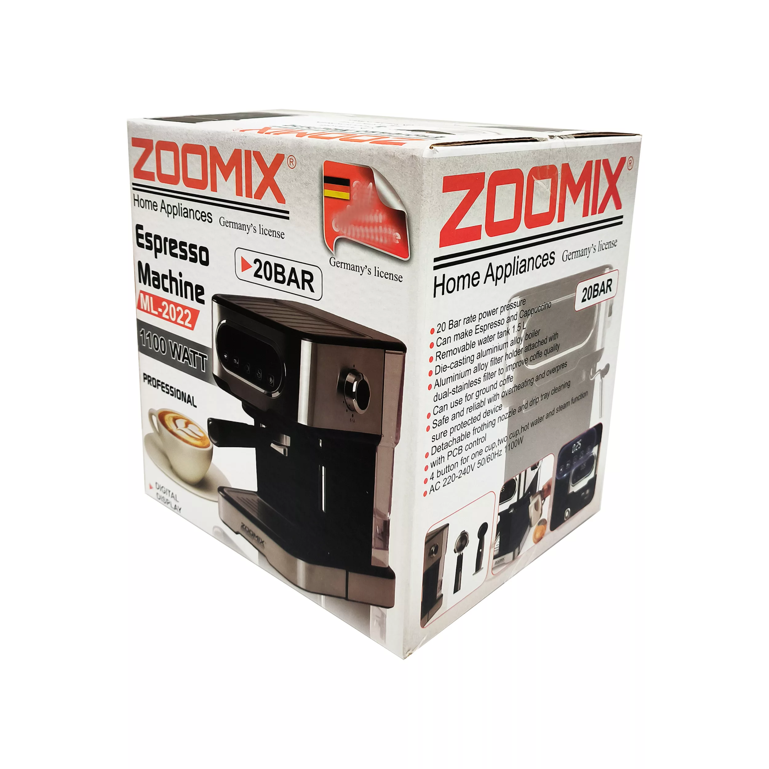 اسپرسو ساز زومیکس مدل ML-2022