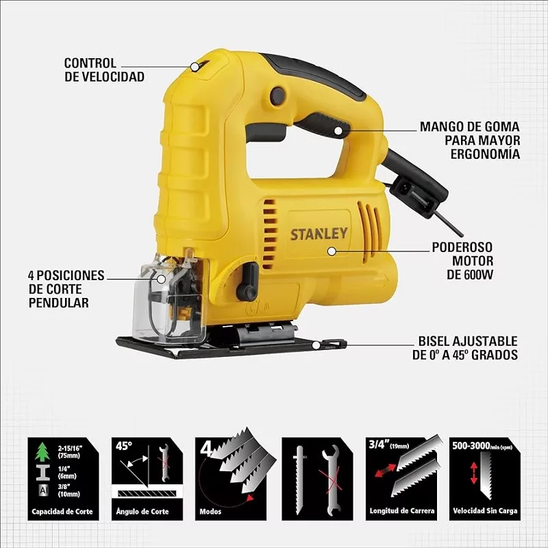 اره عمودبر استنلی مدل SJ60K