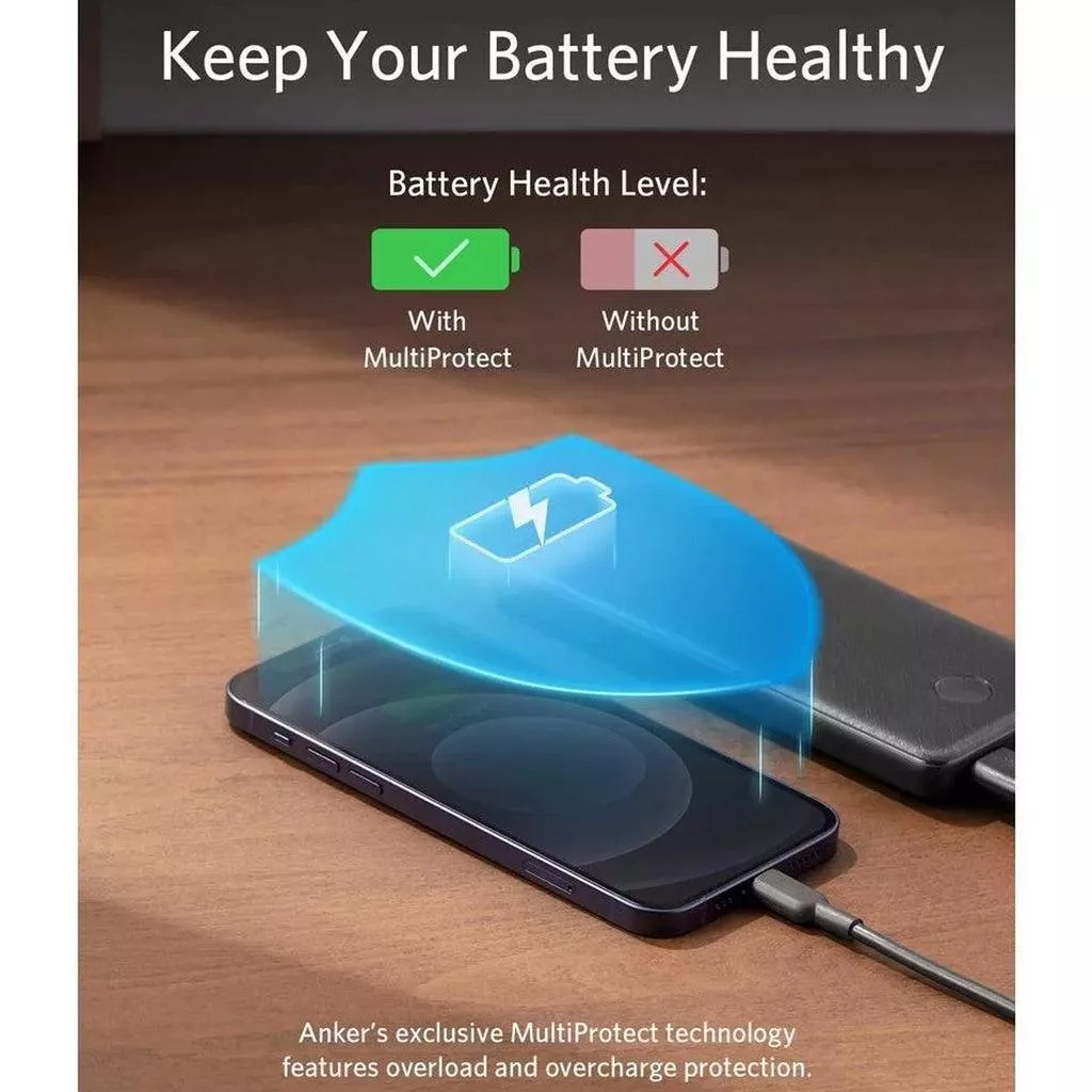 پاوربانک انکر مدل PowerCore III  A1247 ظرفیت 10000 میلی آمپر ساعت