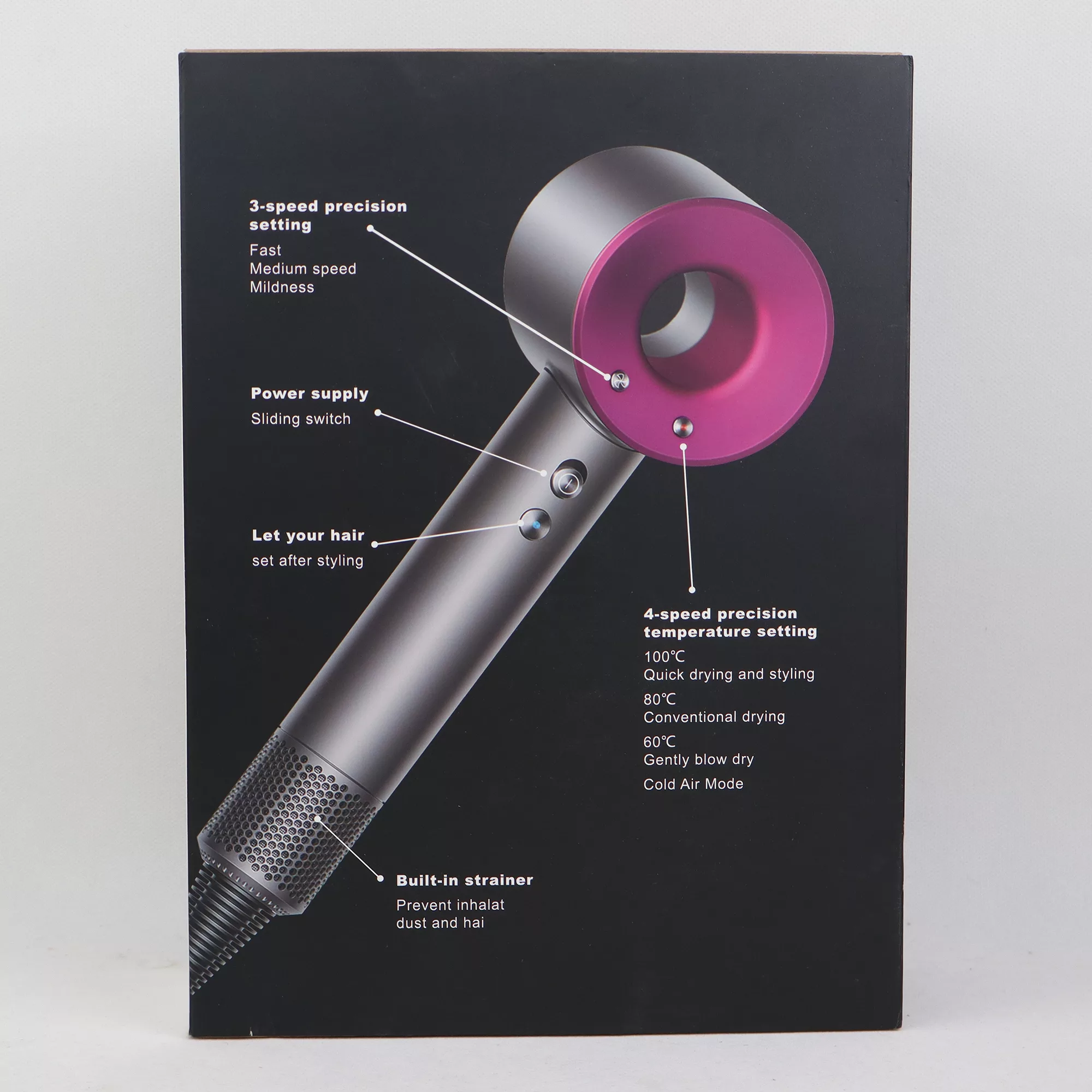 سشوار حرفه ای مدل 0001