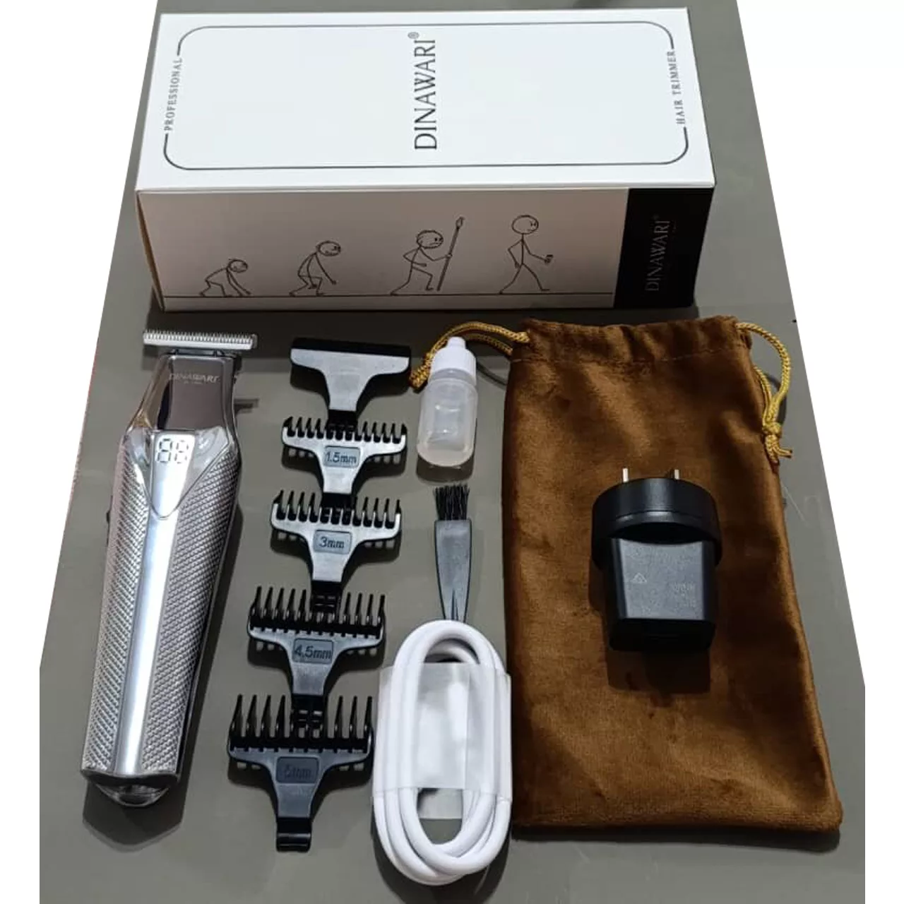 ماشین اصلاح موی سر و صورت شارژی دیناواری مدل D-191