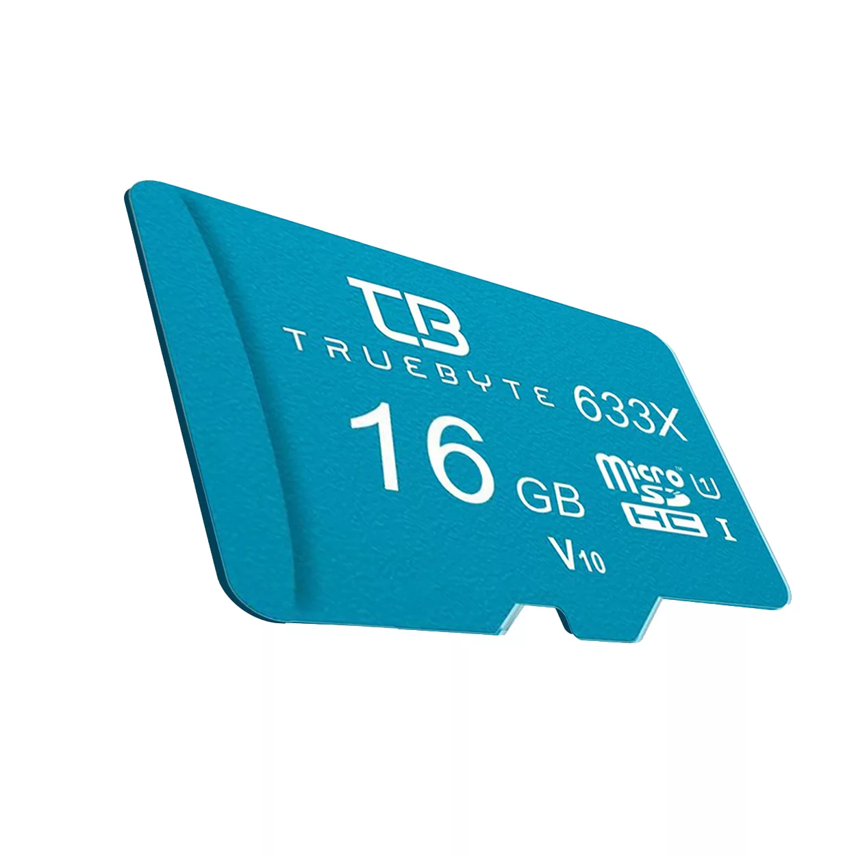 کارت حافظه MicroSDHC تروبایت مدل V10 کلاس 10 استاندارد UHS-I U1 سرعت 95MBPS ظرفیت 16 گیگابایت به همراه آداپتور SD و کارتخوان