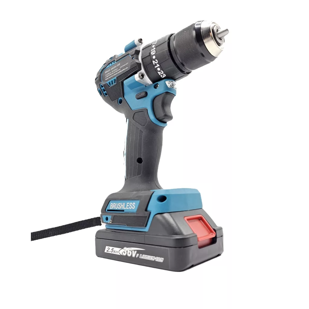 دریل چکشی شارژی  مدل براشلس کد 2