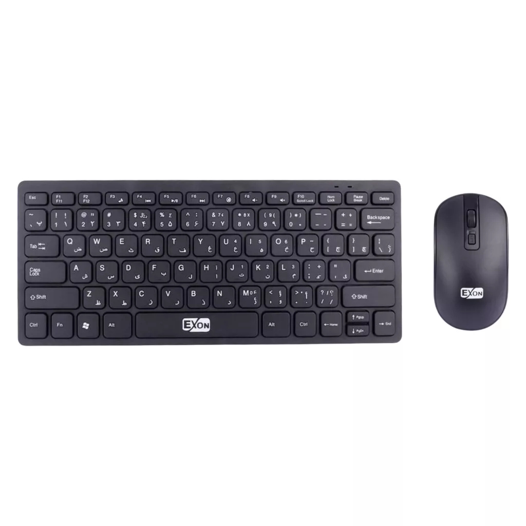 کیبورد و ماوس بی سیم اکسون مدل مینی K-120