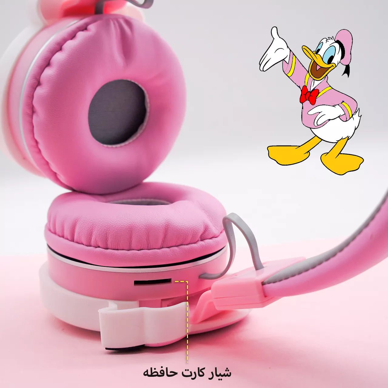 هدفون بلوتوثی طرح فانتزی اردک مدل Duck-AH-806U