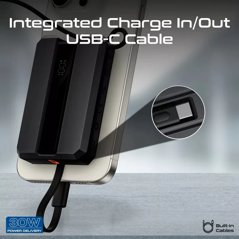 پاوربانک پرومیت مدل NEO-10.BLK ظرفیت 10000 میلی‌آمپرساعت