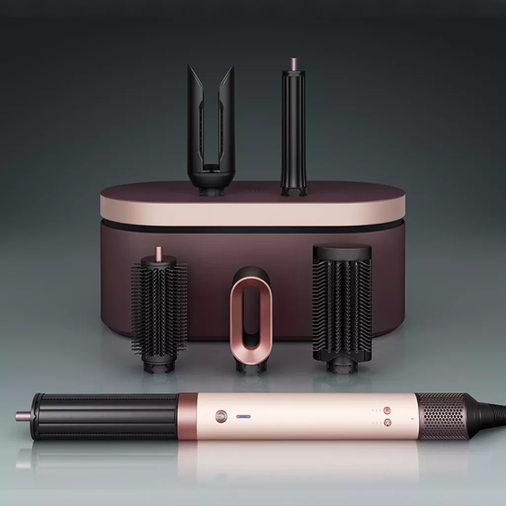 سشوار برسدار حالتدهنده دایسون مدل Airwrap Co-anda2x Straight+Wavy