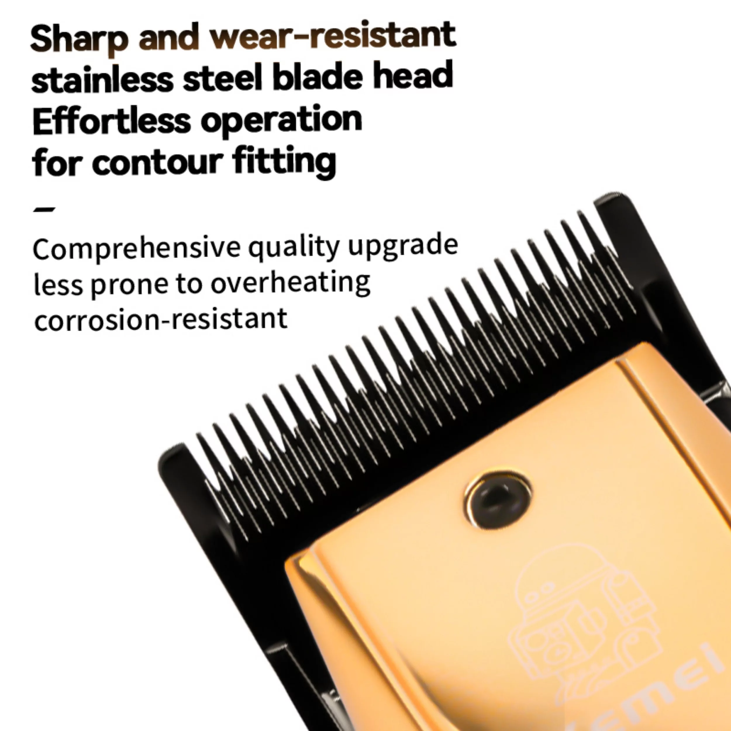 ماشین اصلاح موی سر و صورت شارژی کیمی مدل KM-656