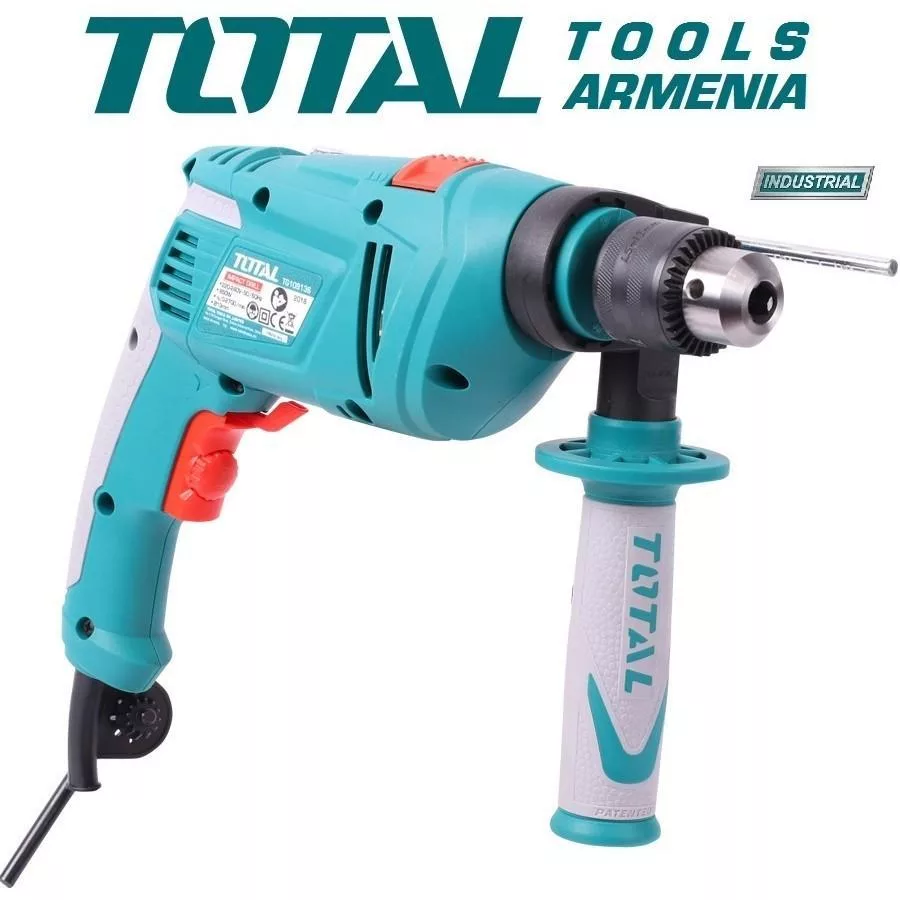 دریل چکشی توتال مدل TG109136