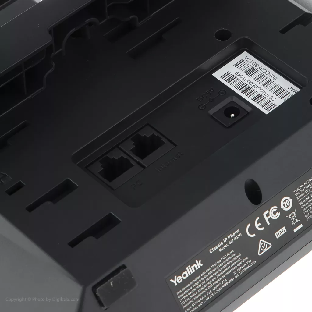 تلفن تحت شبکه یالینک مدل SIP-T33G