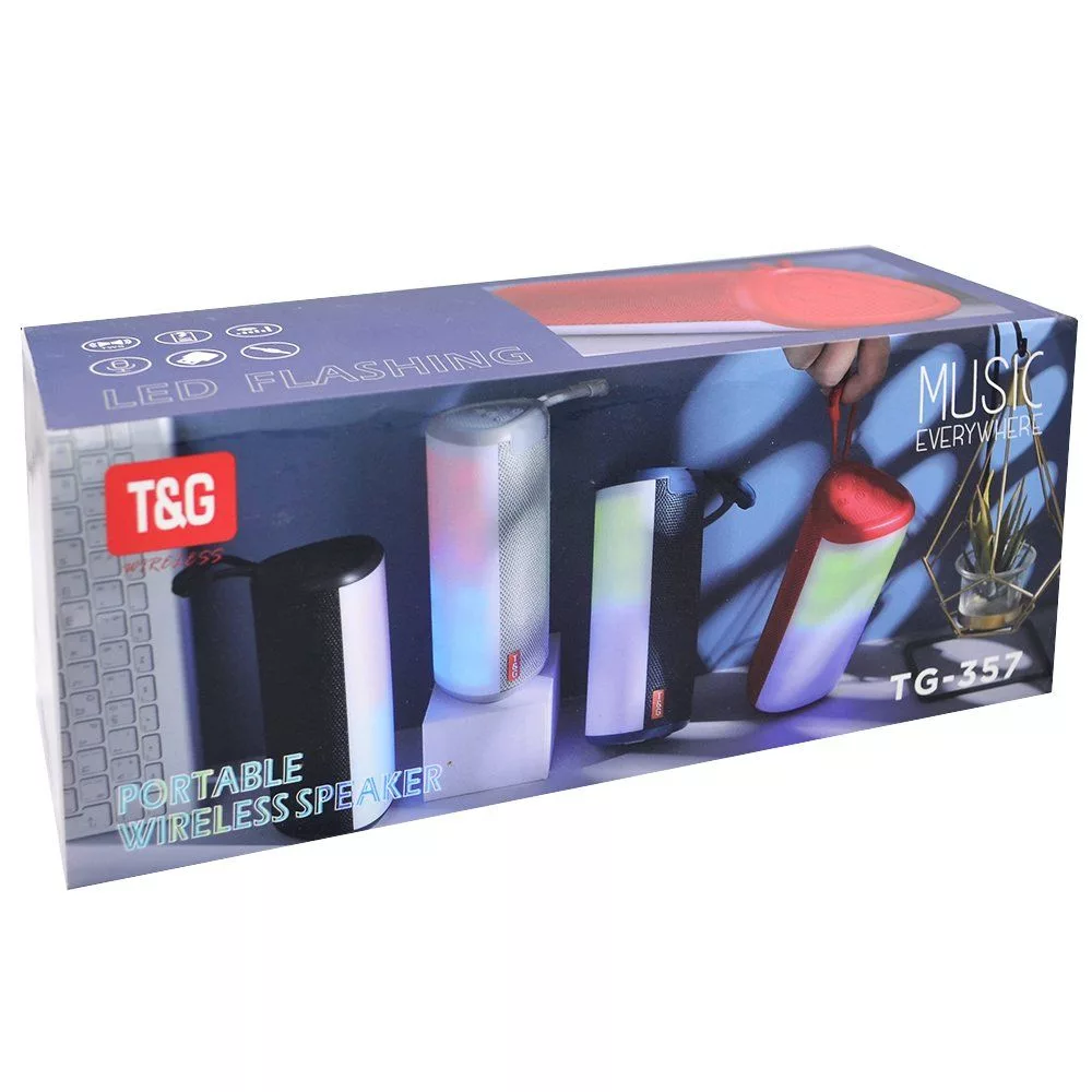 اسپیکر بلوتوثی قابل حمل تی اند جی مدل TG-357