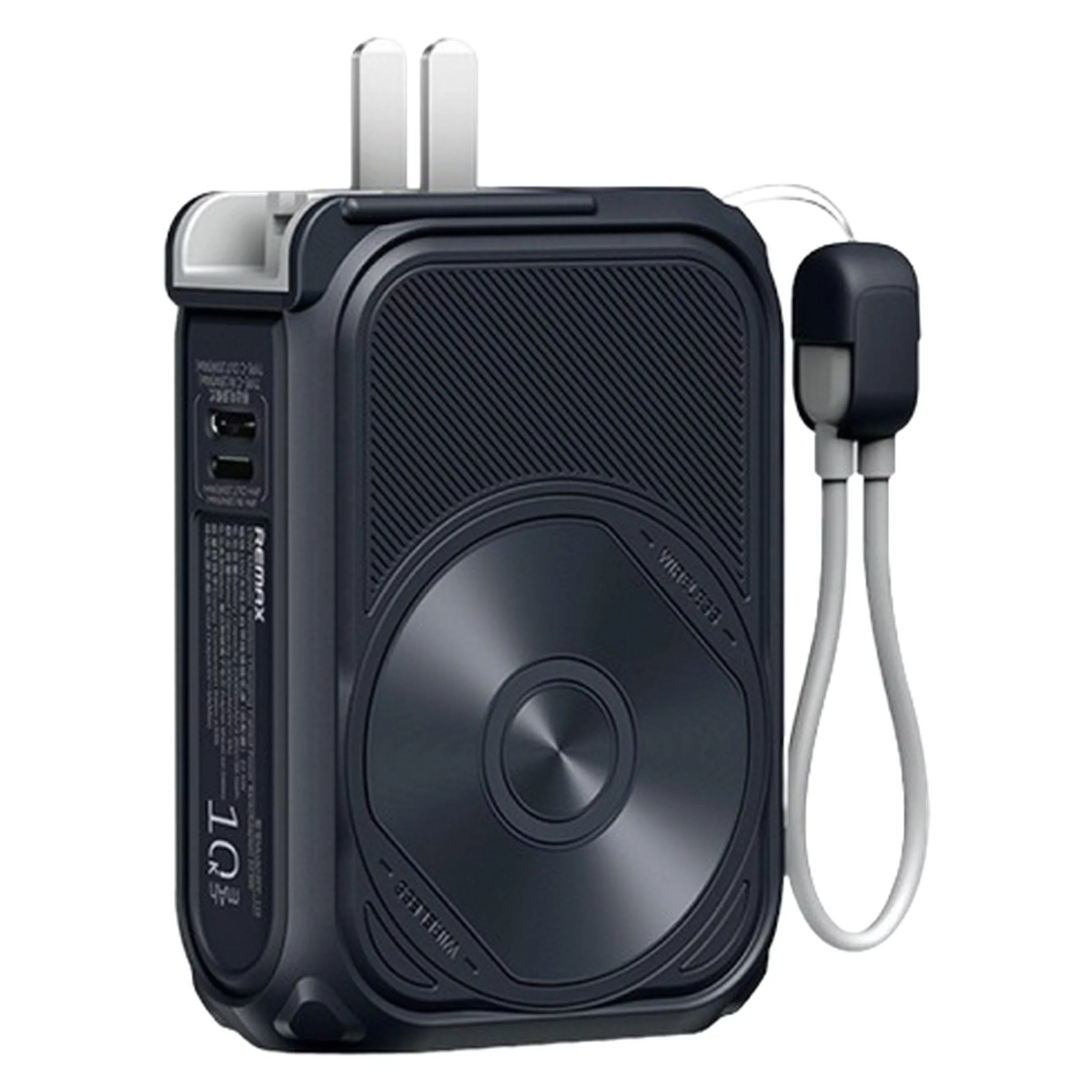 پاوربانک ریمکس مدل MagSafe Wireless Fast Charge RPP116 ظرفیت 10000 میلی آمپر ساعت