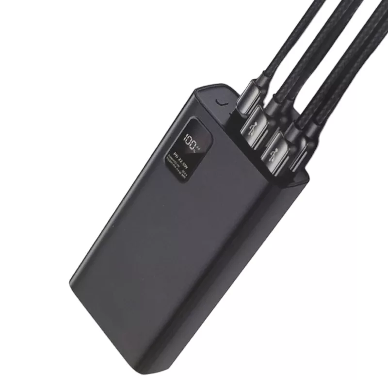 پاوربانک مدل fast3.7vpd32 ظرفیت 30000 میلی آمپر ساعت