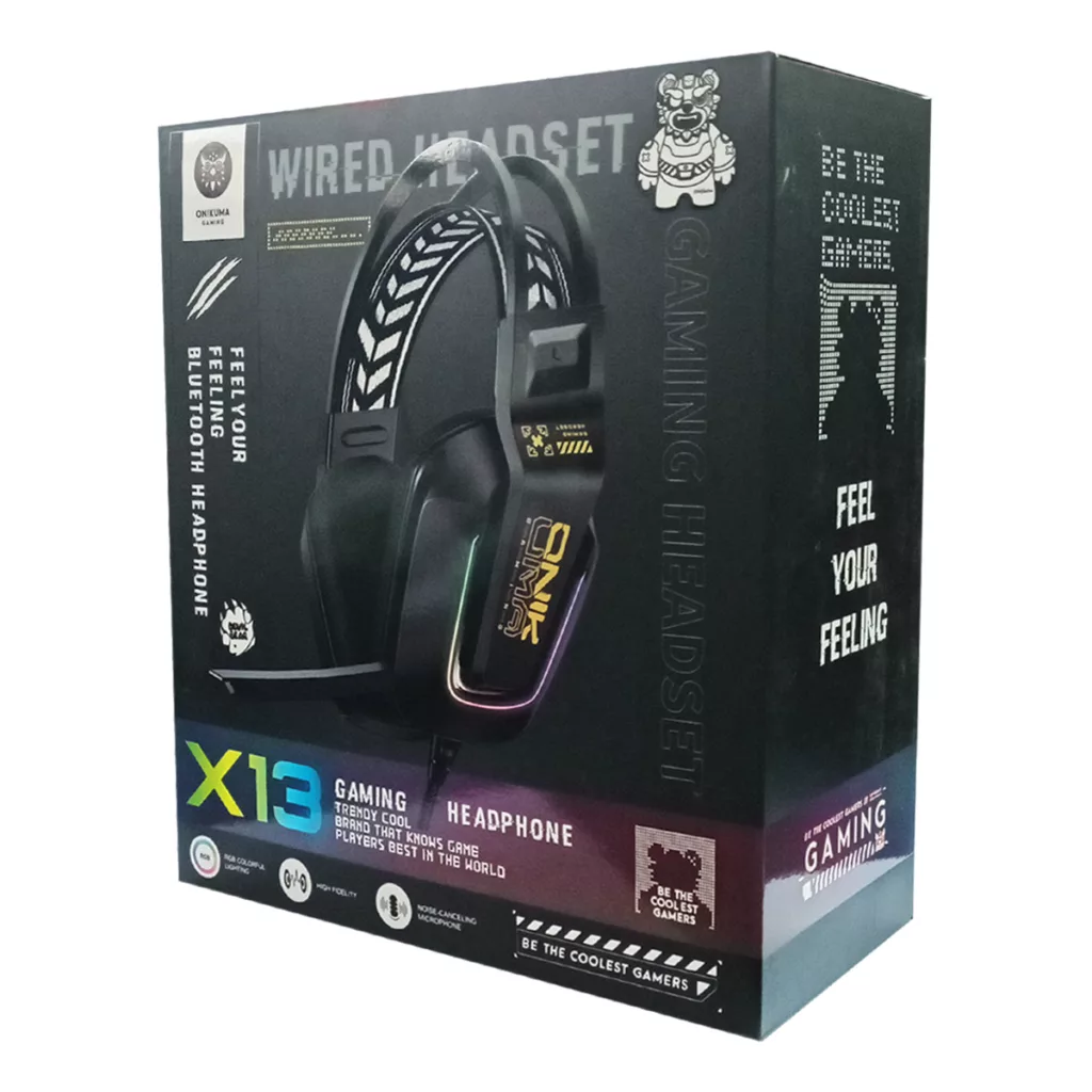 هدست گیمینگ اونیکوما مدل X13 RGB