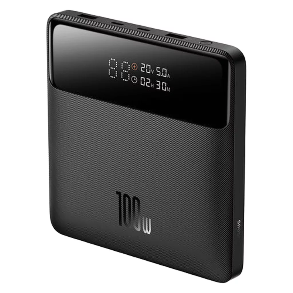 پاوربانک باسئوس مدل Blade HD Edition 100W – PPBL000301 ظرفیت 20000 میلی آمپر ساعت