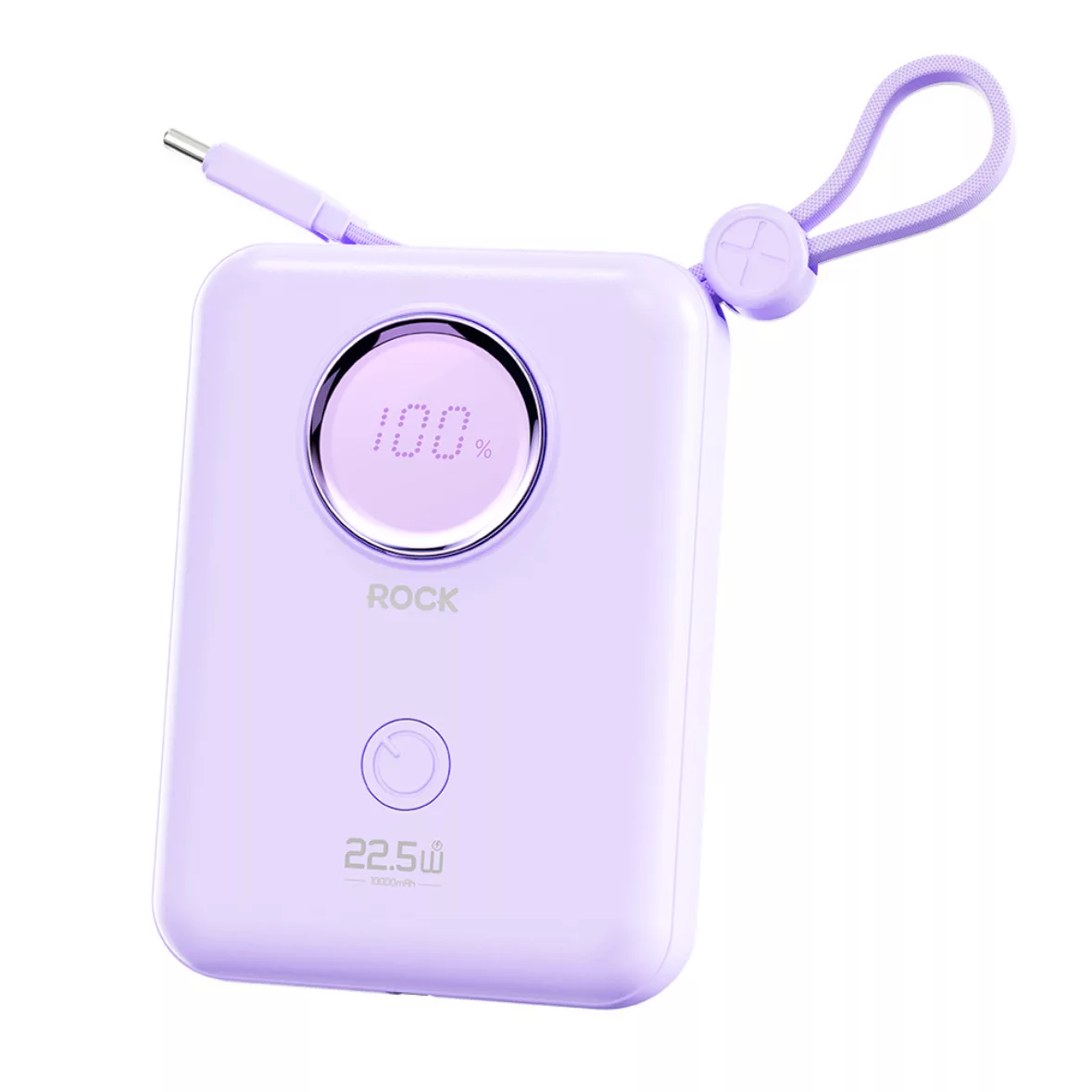 پاور بانک راک مدل y20 ظرفیت 10000 میلی آمپرساعت