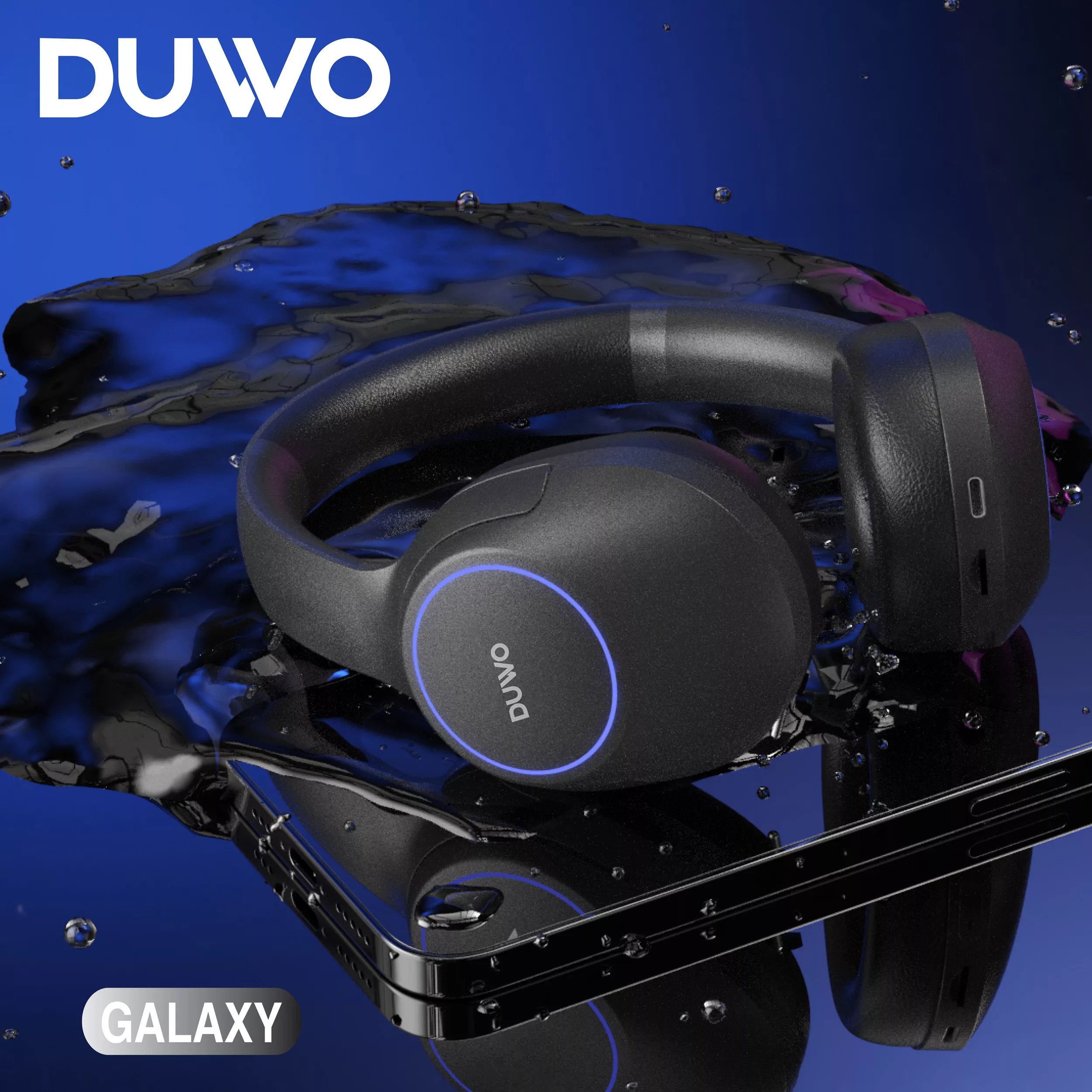 هدفون بلوتوثی داوو مدل GALAXY