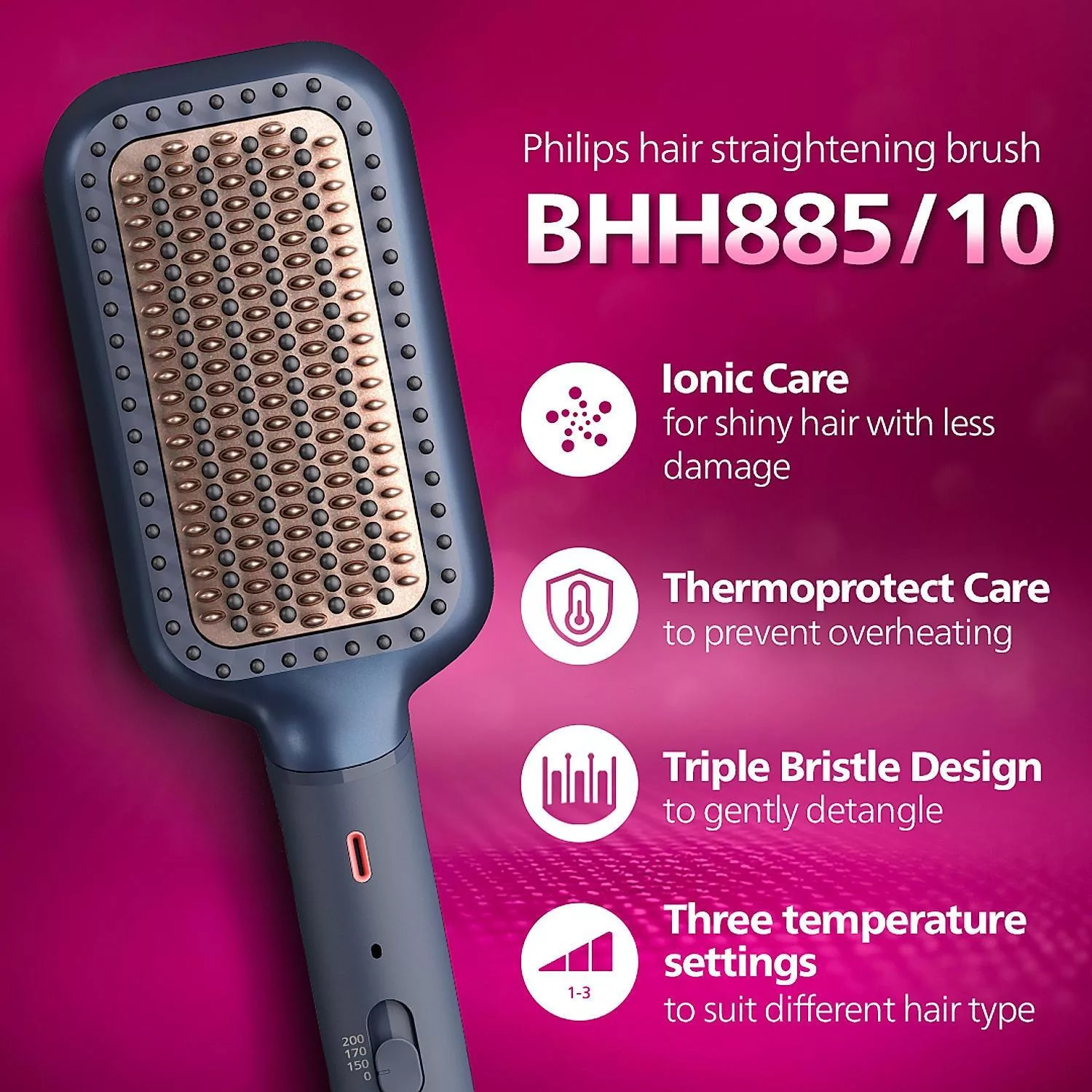 برس حرارتی فیلیپس مدل BHH885