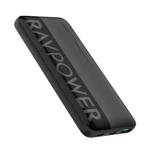 پاوربانک راوپاور مدل RP-PB1228 ظرفیت 10000 میلی آمپر ساعت