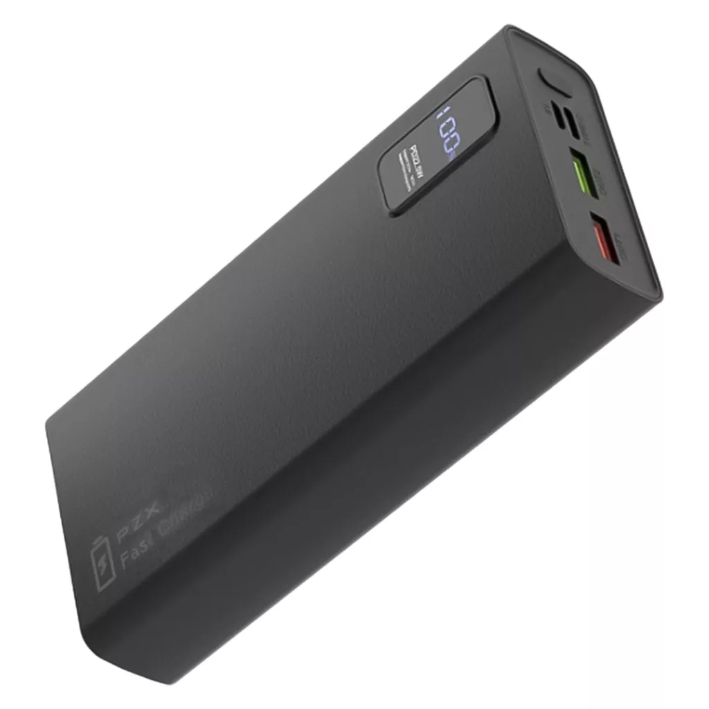 پاوربانک پی زد ایکس مدل V83 Fast Charge 22.5W ظرفیت 20000 میلی آمپر ساعت