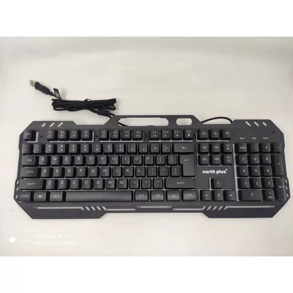 کیبورد مخصوص بازی نورث پلاس مدل KEYBOARD PHANTOM K101