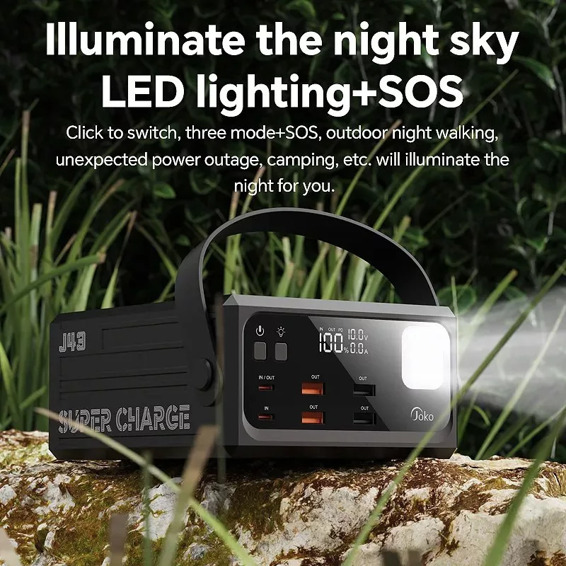 پاوربانک جوکو مدل J43 ظرفیت 120000 میلی آمپرساعت