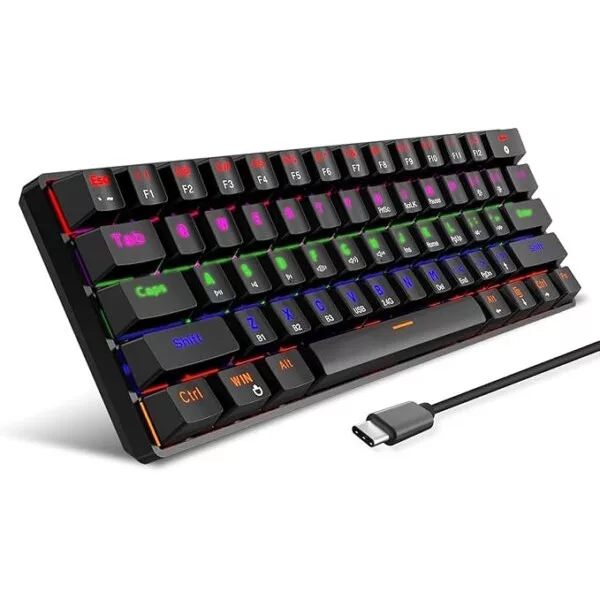 کیبورد مخصوص بازی نورث پلاس مدل KEYBOARD PHANTOM K301