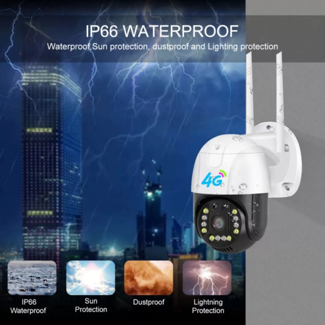 دوربین مداربسته تحت شبکه اسپیددام مدل سیمکارتی 4g