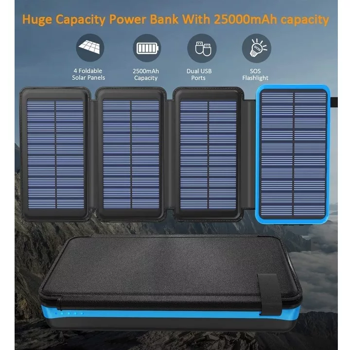 پاوربانک گودا مدل PN-D4004 ظرفیت 25000 میلی آمپر ساعت