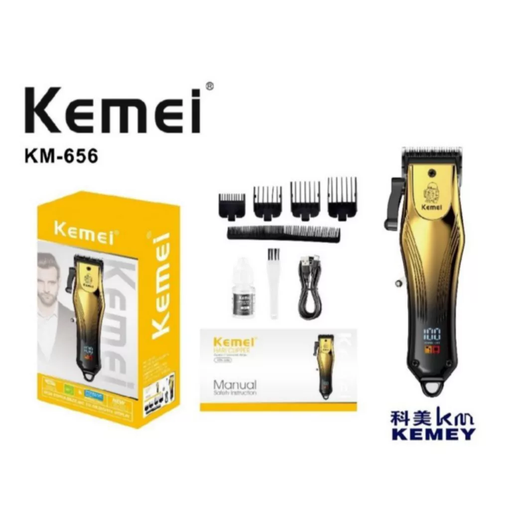 ماشین اصلاح موی سر و صورت شارژی کیمی مدل KM-656