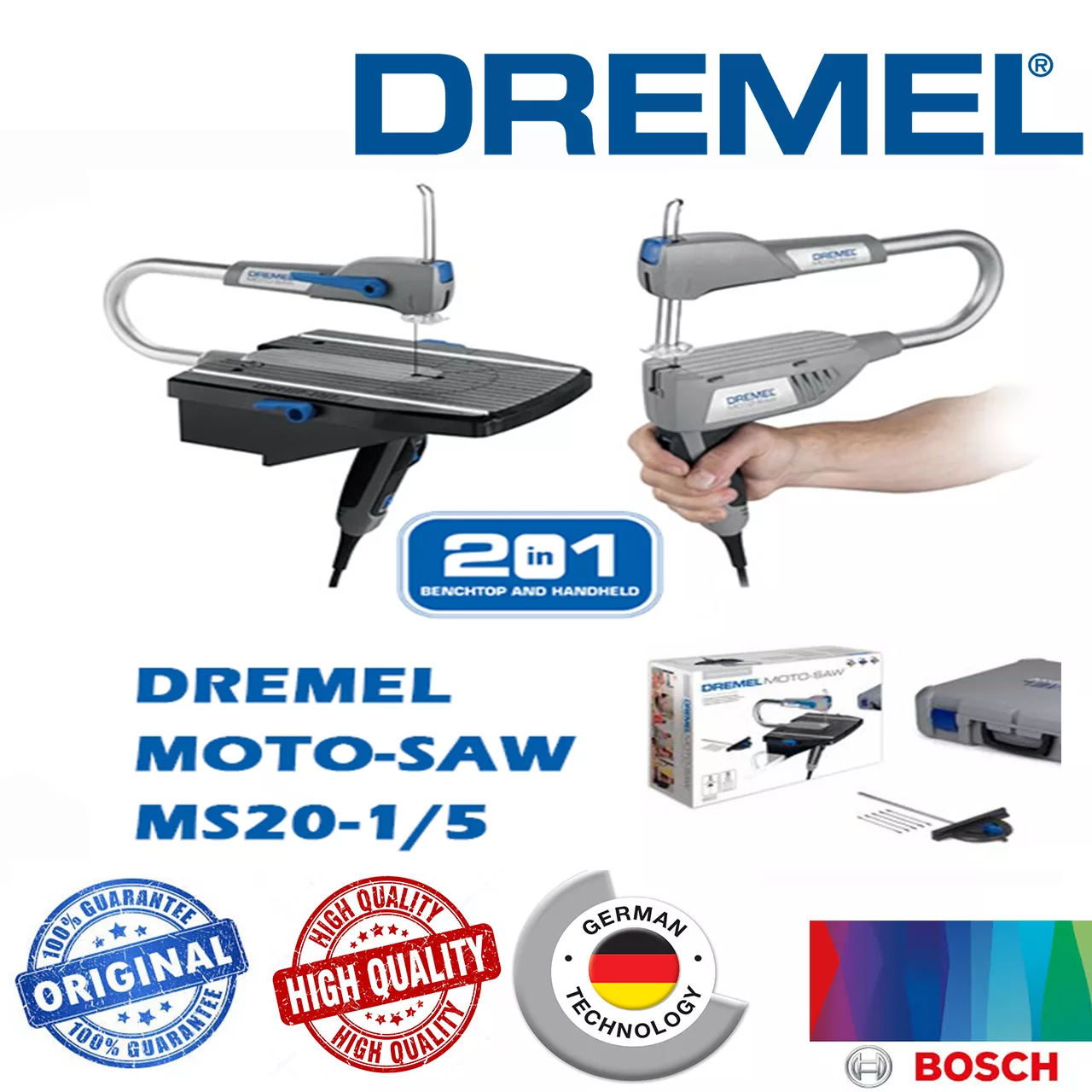 اره موئی برقی درمل مدل MOTO-SAW MS20-5/1