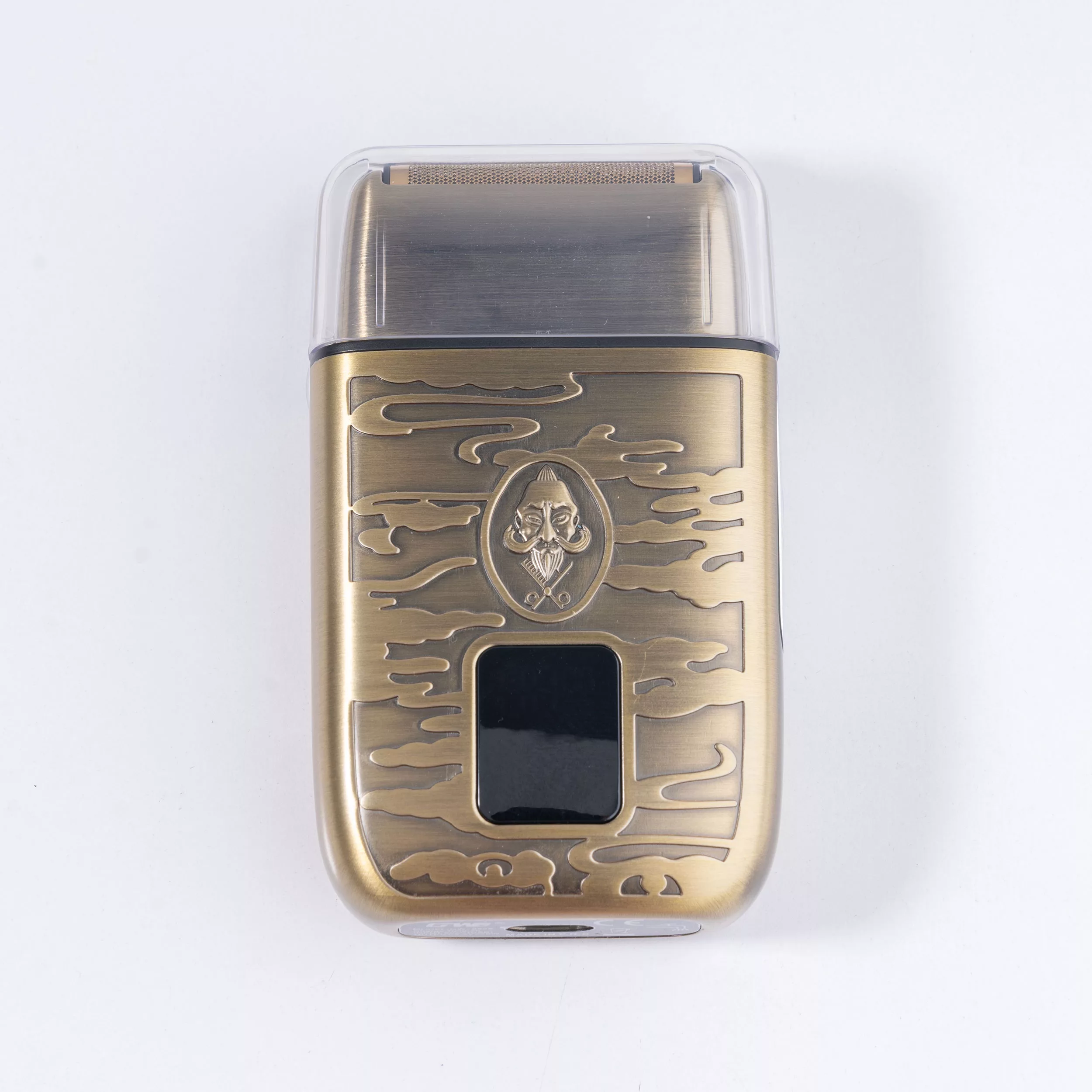 ماشین اصلاح موی صورت جی دبلیو مدل GW-9988، اصلاح به صورت صفر زن، طراحی ارگونومیک، نمایشگر LCD، منبع انرژی با کابل USB، تکنولوژی اصلاح به صورت شیو فویلی