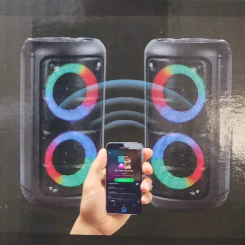 اسپیکر بلوتوثی قابل حمل مدل RGB LIGHT