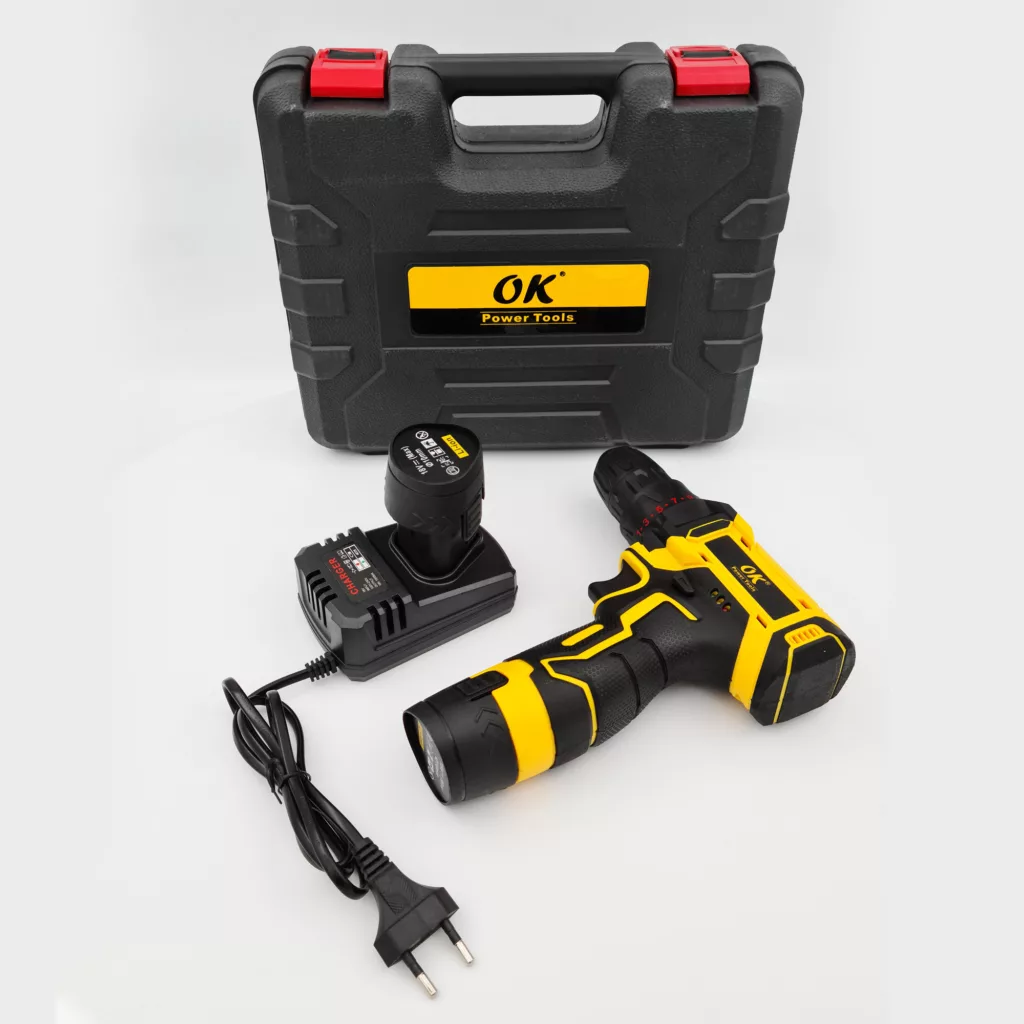 مجموعه 28 عددی دریل پیچ گوشتی شارژی اوکی مدل 18vOKT