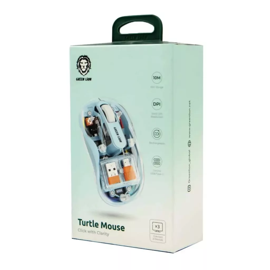 ماوس بی سیم مدل turtle mouse