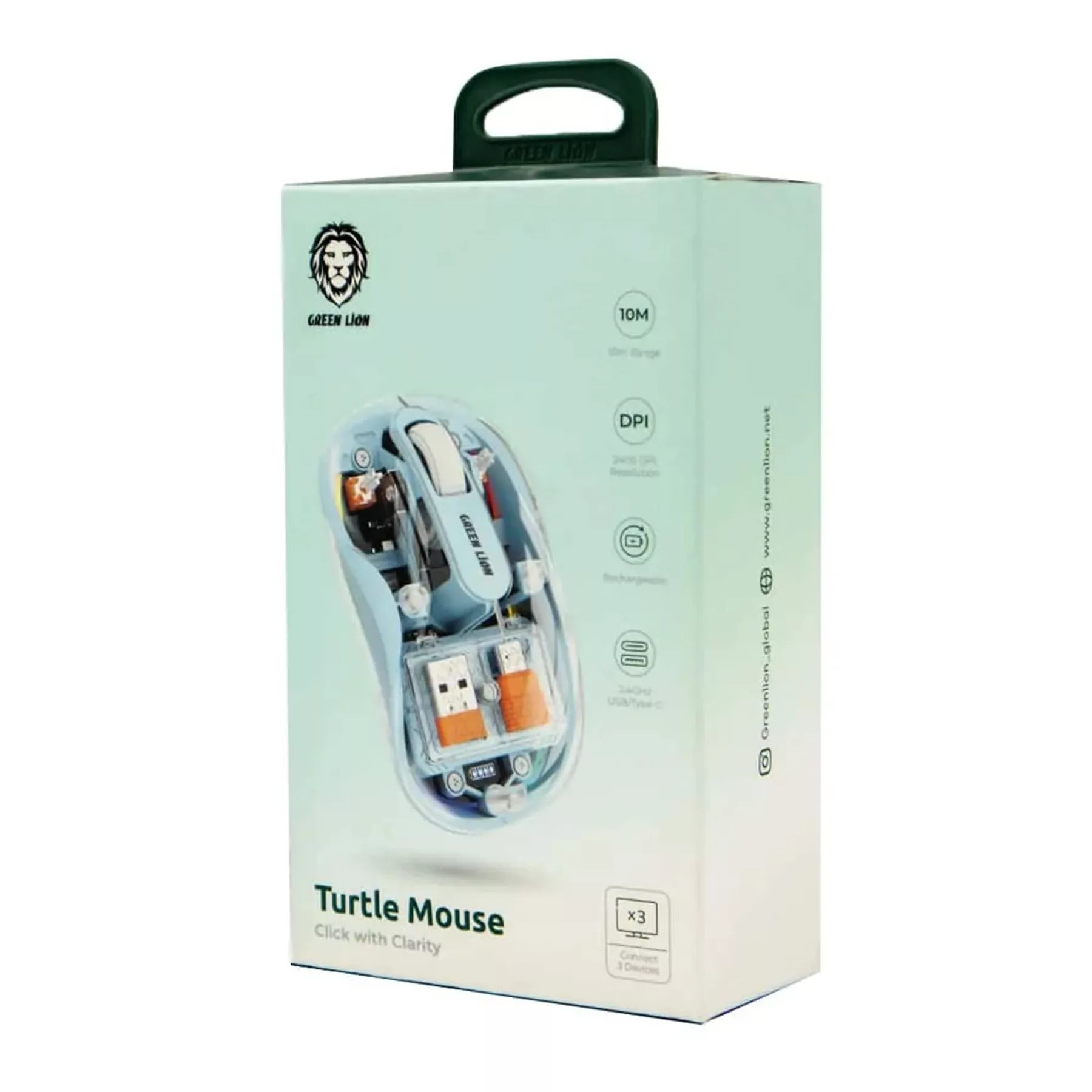 ماوس بی سیم مدل turtle mouse