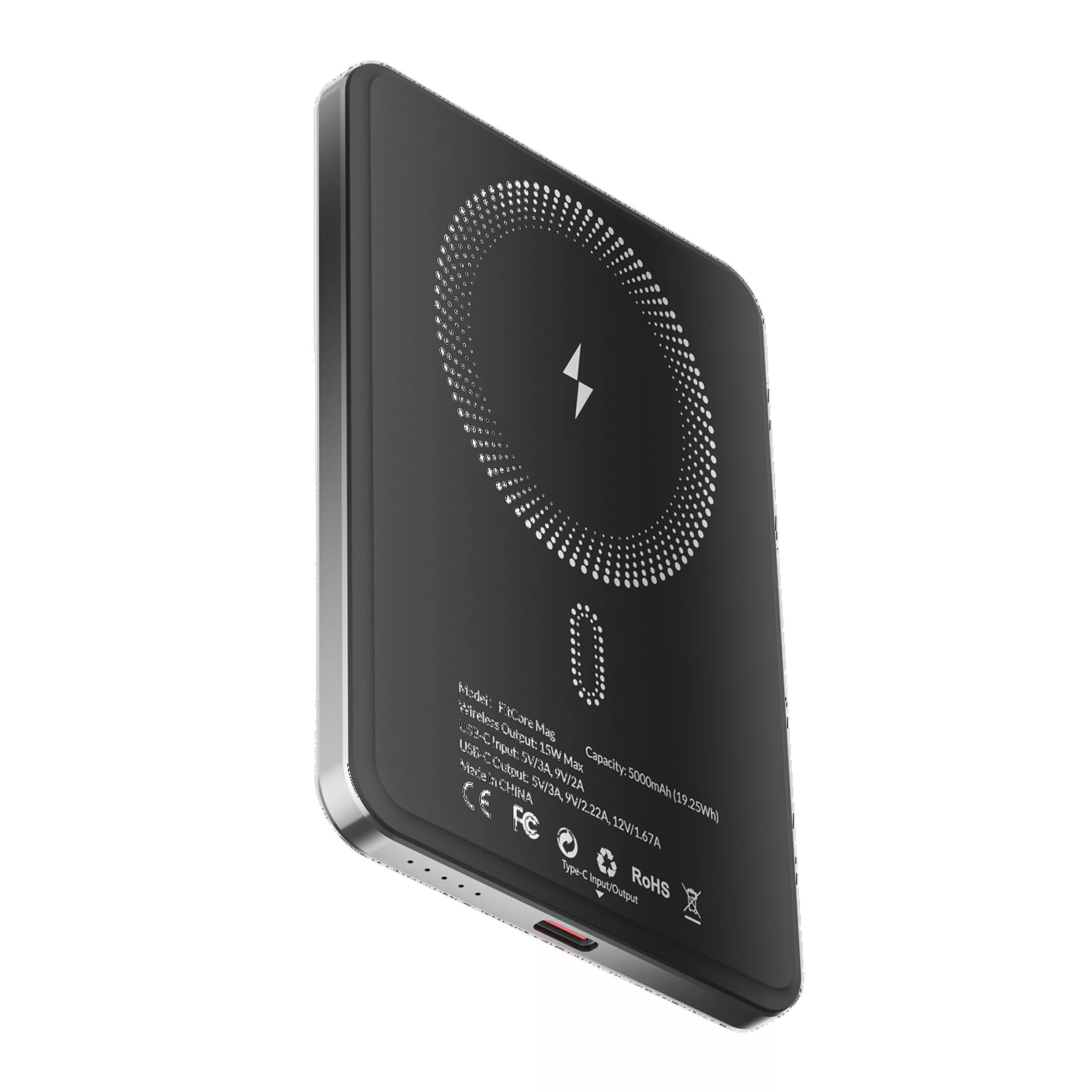 پاوربانک 20 وات گلوریمی مدل FitCore Mag ظرفیت 5000 میلی آمپر ساعت