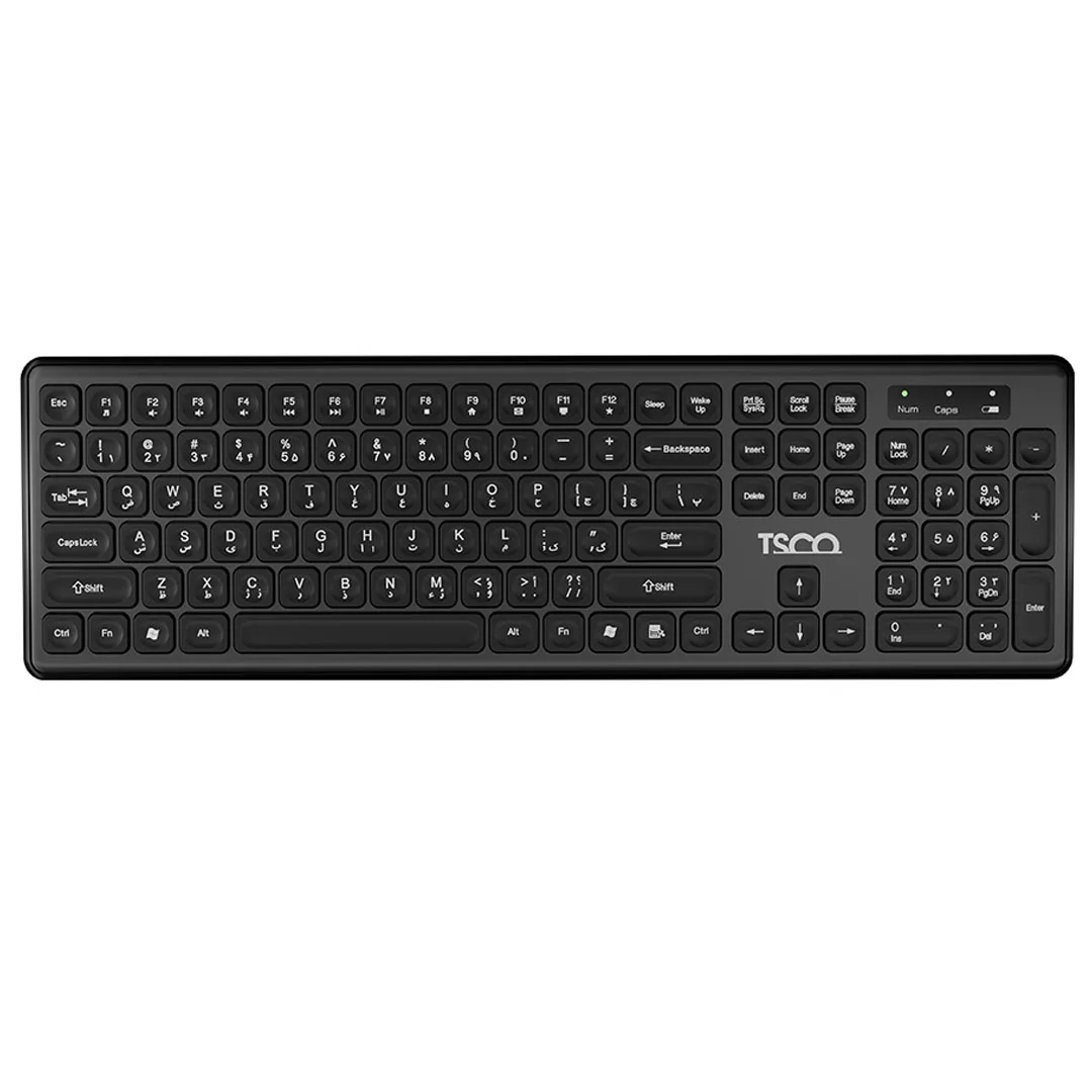 کیبورد بی سیم تسکو مدل TK 7005W