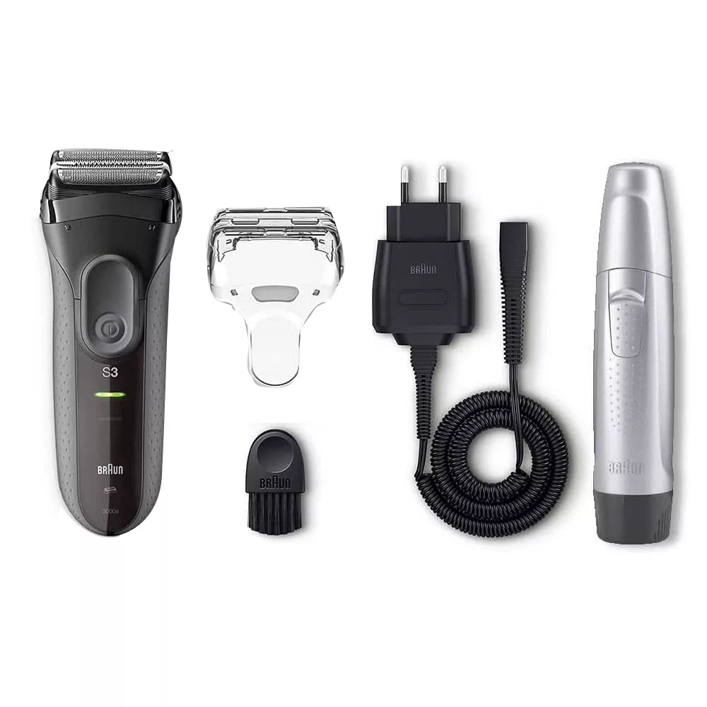 ماشین اصلاح موی صورت شارژی براون مدل ۳۰۰۰VS