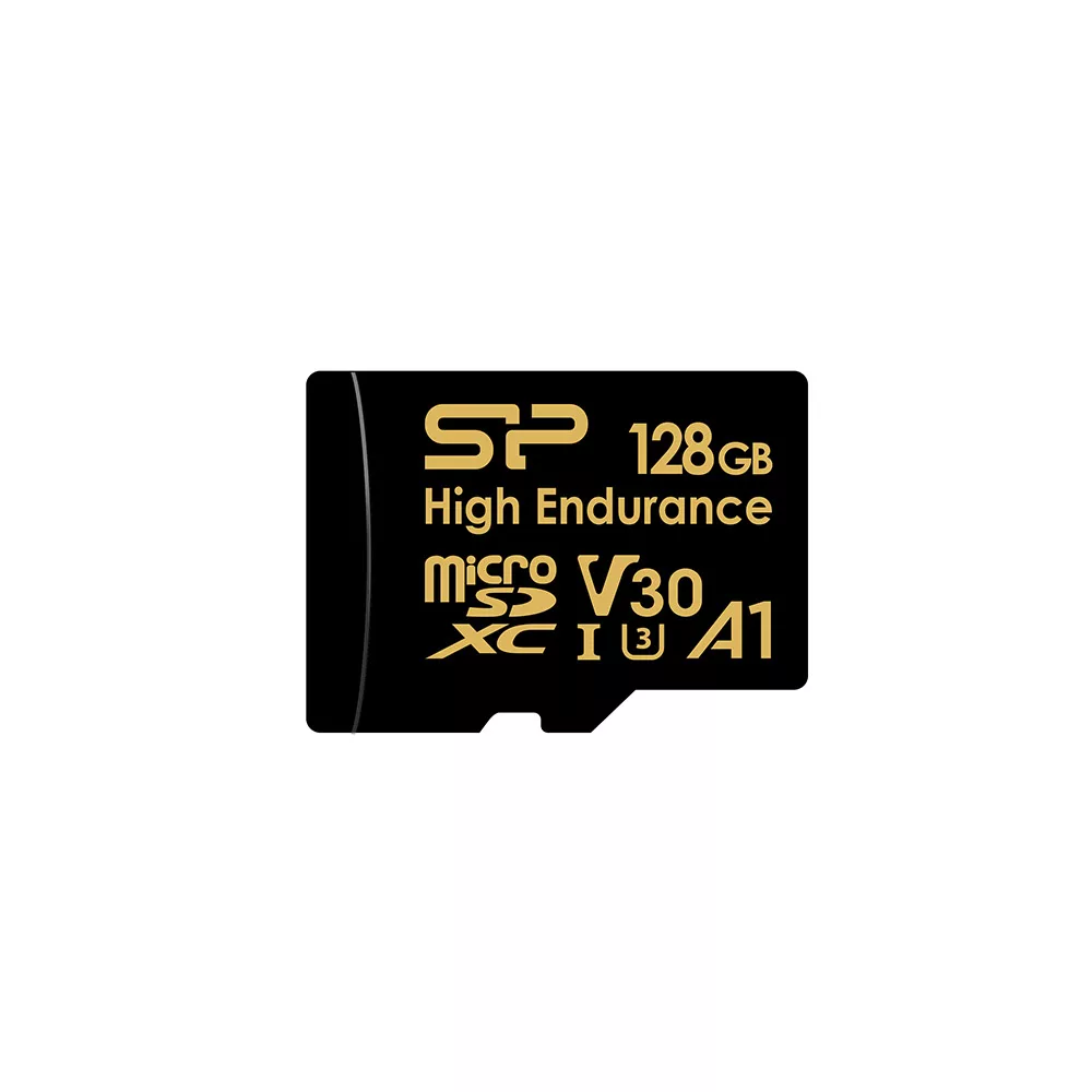 کارت حافظه microSDHC سیلیکون پاور مدل Golden series Superior کلاس 10 استاندارد UHS-I U3 سرعت 100MBps ظرفیت 128 گیگابایت