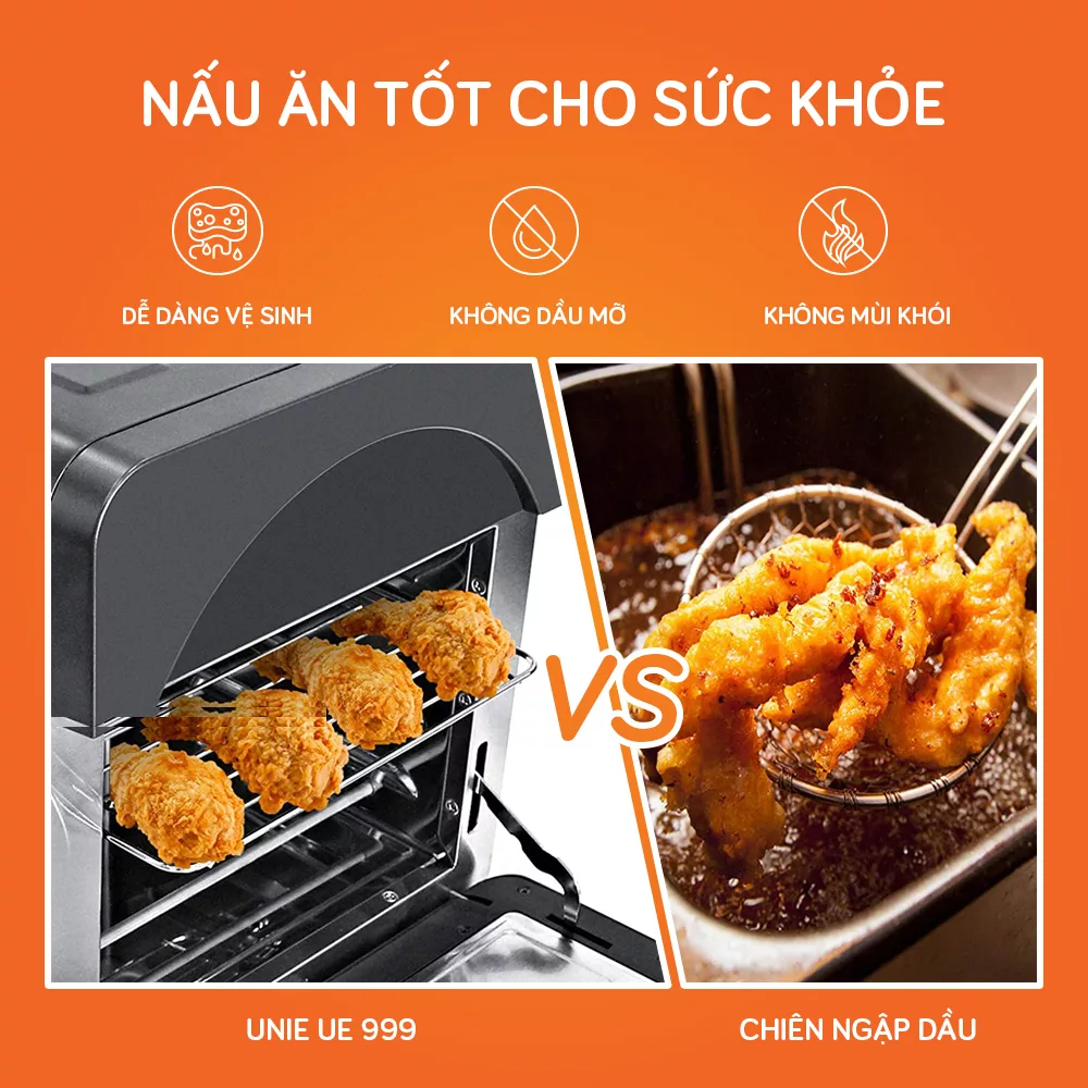 سرخ کن بدون روغن یونی مدل UE-999