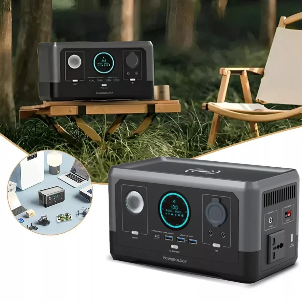 پاوربانک پاورولوجی مدل PPBCHA40 ظرفیت 76800 میلیآمپر ساعت