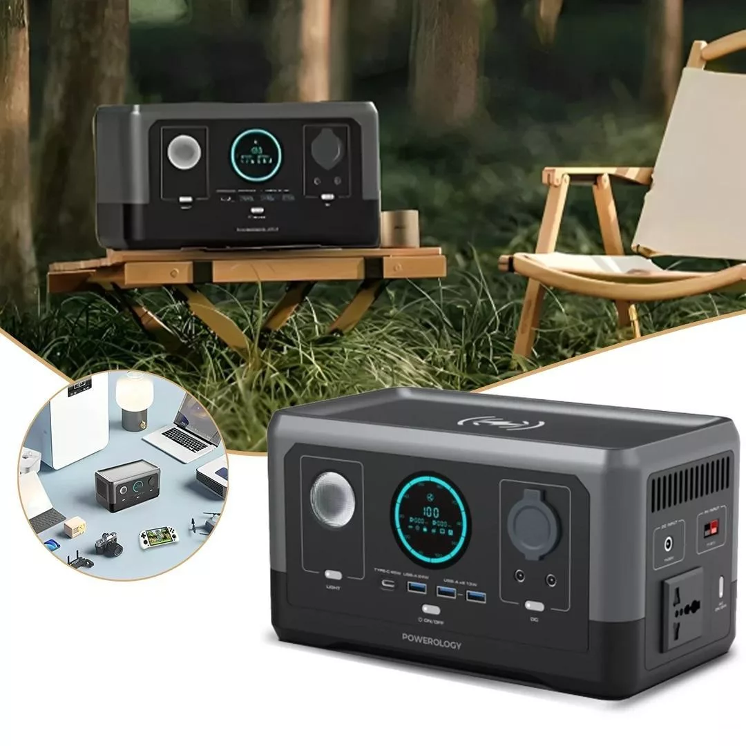 پاوربانک پاورولوجی مدل PPBCHA40 ظرفیت 76800 میلیآمپر ساعت