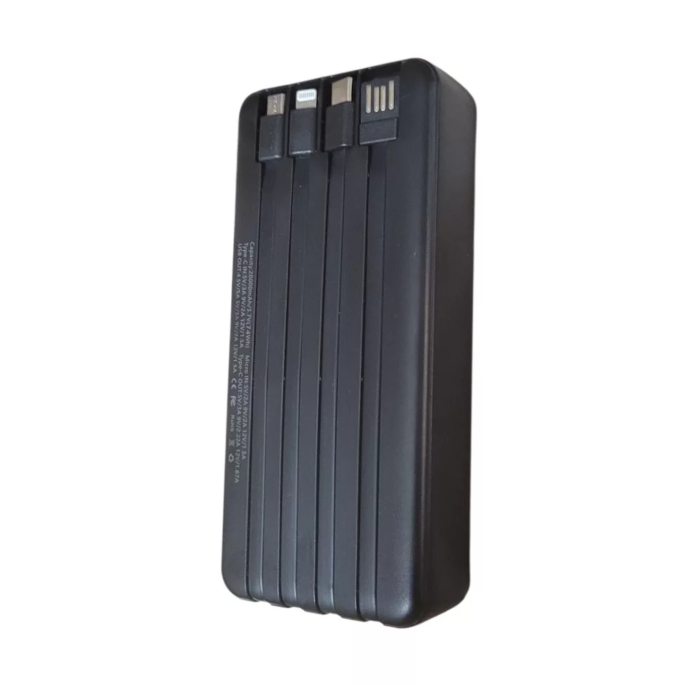 پاوربانک مدل WICC00-20000mah ظرفیت 20000 میلی آمپر ساعت