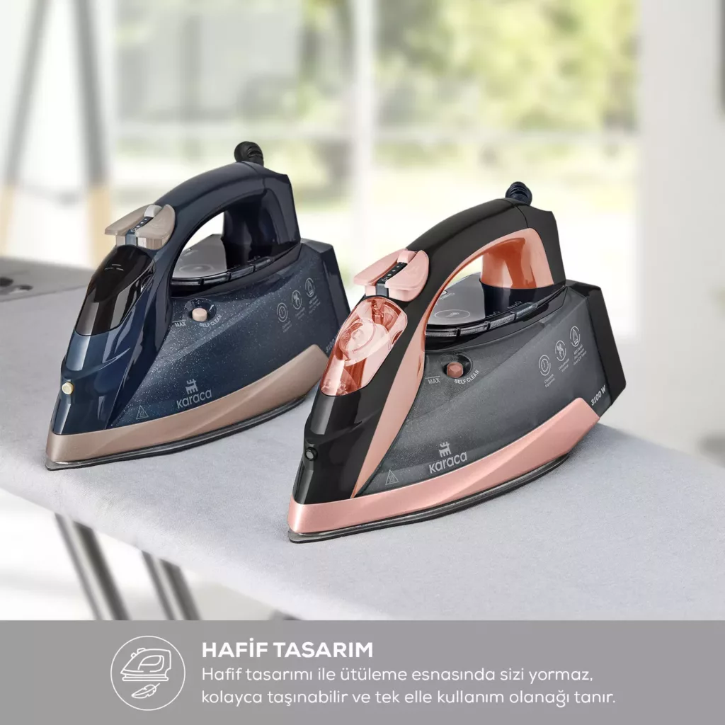 اتو بخار کاراجا مدل Vantuz İrona