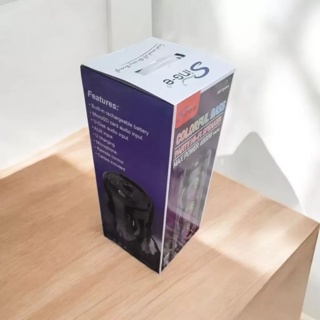 اسپیکر بلوتوثی قابل حمل مدل colorful bass