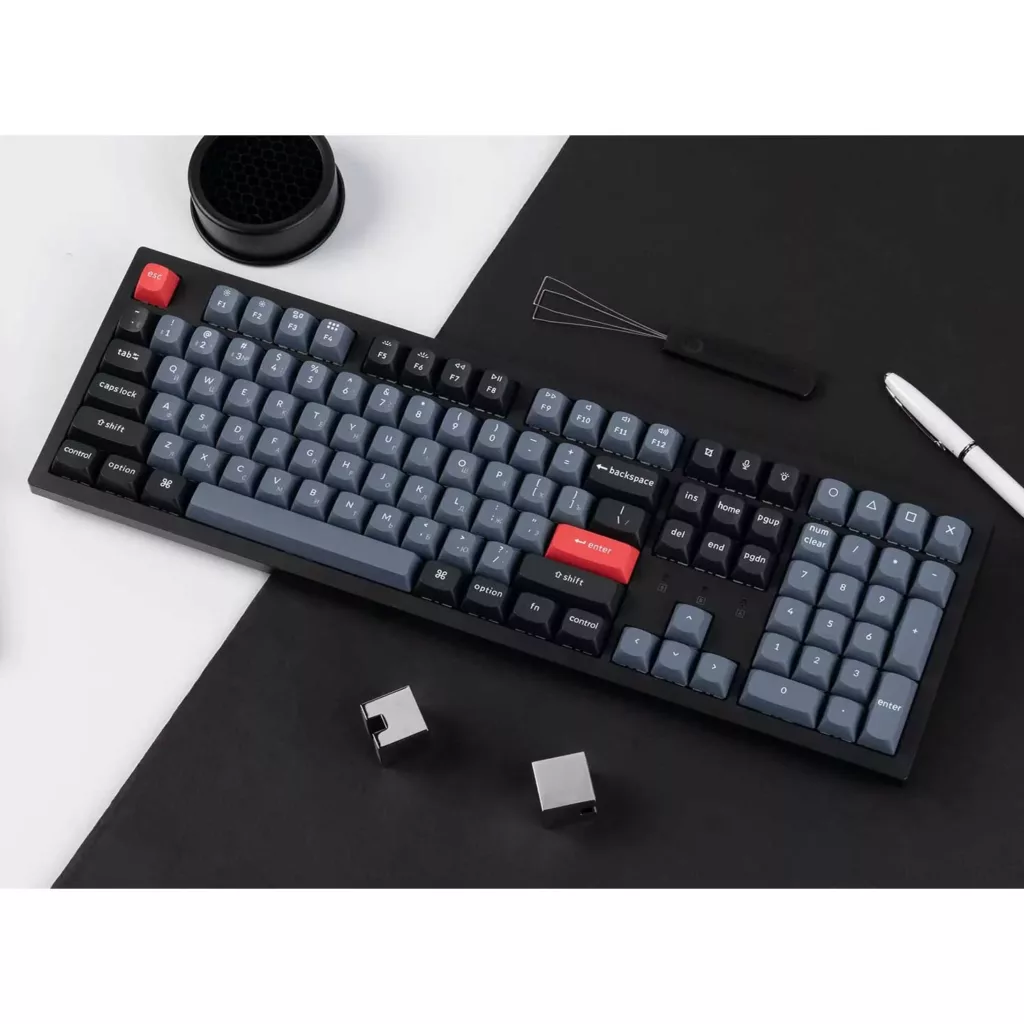 کیبورد گیمینگ کیکورن مدل K10 Pro RGB Russian Version